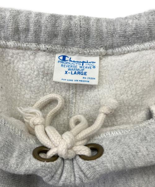 Champion REVERSE WEAVE（チャンピオン リバース ウィーブ）Champion REVERSE WEAVE (チャンピオン リバース ウィーブ) セットアップスウェット ライトグレー サイズ:XLの古着・服飾アイテム