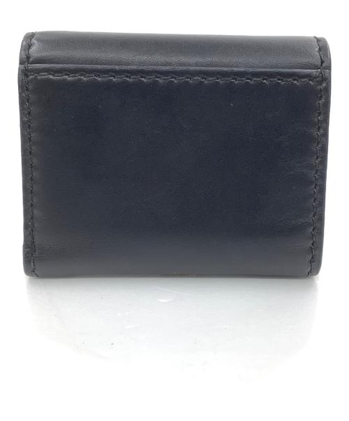 Christian Dior（クリスチャン ディオール）Christian Dior (クリスチャン ディオール) 3つ折り財布 ブラックの古着・服飾アイテム