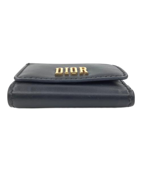 Christian Dior（クリスチャン ディオール）Christian Dior (クリスチャン ディオール) 3つ折り財布 ブラックの古着・服飾アイテム