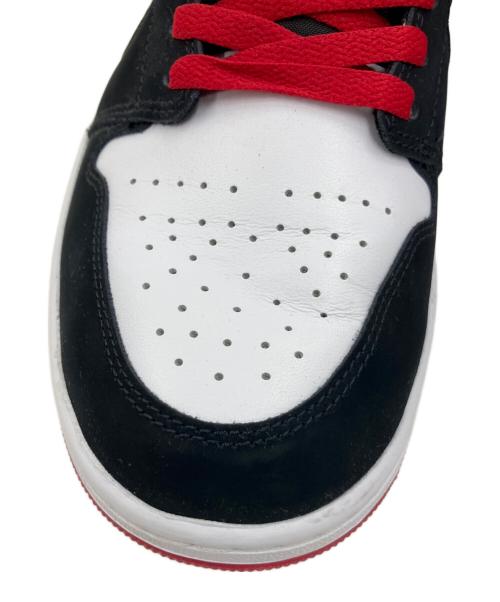 NIKE（ナイキ）NIKE (ナイキ) AIR JORDAN 1 LOW SE ”BLACK TOE” ホワイト×レッド サイズ:28cmの古着・服飾アイテム