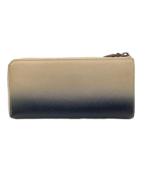 Salvatore Ferragamo（サルヴァトーレ フェラガモ）Salvatore Ferragamo (サルヴァトーレ フェラガモ) L字ファスナー長財布 グラデーションの古着・服飾アイテム