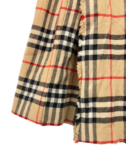Burberry's（バーバリー）Burberry's (バーバリー) 80-90'sウールラップスカート ベージュ サイズ:12LONGの古着・服飾アイテム