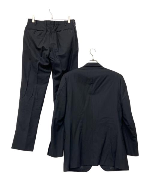 BURBERRY BLACK LABEL（バーバリーブラックレーベル）BURBERRY BLACK LABEL (バーバリーブラックレーベル) 2Bスーツ ブラック サイズ:38Rの古着・服飾アイテム