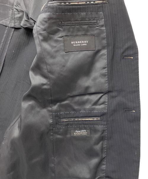 BURBERRY BLACK LABEL（バーバリーブラックレーベル）BURBERRY BLACK LABEL (バーバリーブラックレーベル) 2Bスーツ ブラック サイズ:38Rの古着・服飾アイテム
