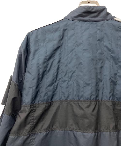 DOLCE & GABBANA（ドルチェ＆ガッバーナ）DOLCE & GABBANA (ドルチェ＆ガッバーナ) メタルプレートナイロンジャケット ネイビー サイズ:58の古着・服飾アイテム