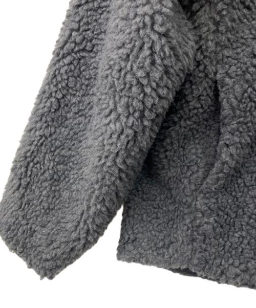 KAGURE（カグレ）kagure (カグレ) ウールボアジャケット グレー サイズ:FREEの古着・服飾アイテム