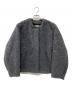 kagure（カグレ）の古着「ウールボアジャケット」｜グレー