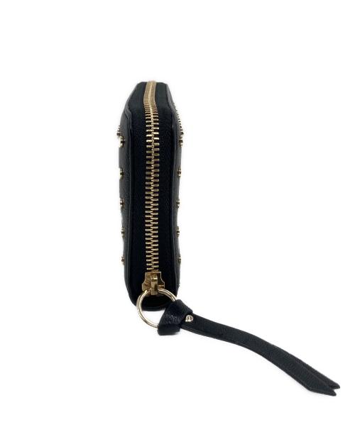 JIMMY CHOO（ジミーチュウ）JIMMY CHOO (ジミーチュウ) 長財布 ブラックの古着・服飾アイテム