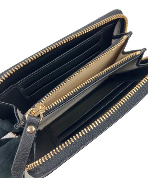 JIMMY CHOO（ジミーチュウ）JIMMY CHOO (ジミーチュウ) 長財布 ブラックの古着・服飾アイテム