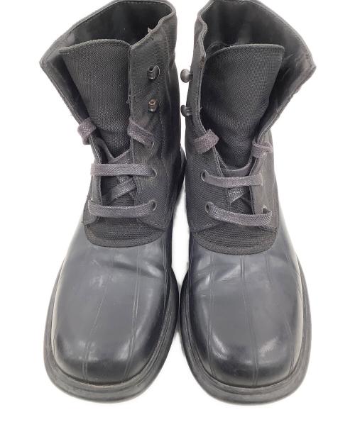 GUCCI（グッチ）GUCCI (グッチ) シェリーライン異素材ショートブーツ ブラック サイズ:35の古着・服飾アイテム