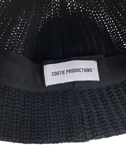 COOTIE PRODUCTIONS（クーティープロダクツ）COOTIE PRODUCTIONS (クーティープロダクツ) Knit Crusher Hat ブラックの古着・服飾アイテム