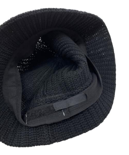 COOTIE PRODUCTIONS（クーティープロダクツ）COOTIE PRODUCTIONS (クーティープロダクツ) Knit Crusher Hat ブラックの古着・服飾アイテム