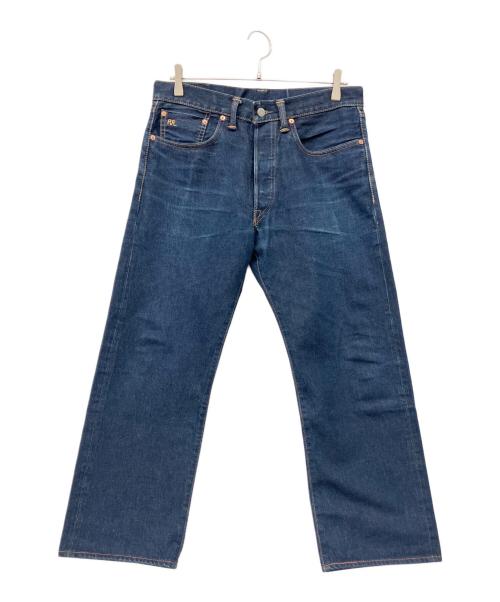 RRL（ダブルアールエル）RRL (ダブルアールエル) STRAIGHT LEG SELVEDGE JEAN インディゴ サイズ:32-30の古着・服飾アイテム