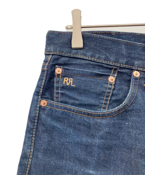RRL（ダブルアールエル）RRL (ダブルアールエル) STRAIGHT LEG SELVEDGE JEAN インディゴ サイズ:32-30の古着・服飾アイテム