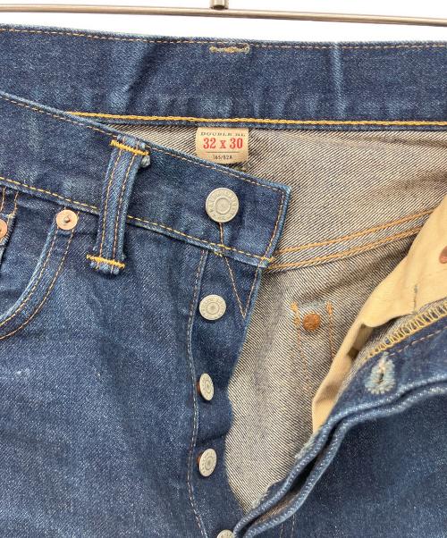 RRL（ダブルアールエル）RRL (ダブルアールエル) STRAIGHT LEG SELVEDGE JEAN インディゴ サイズ:32-30の古着・服飾アイテム