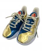 UNDER ARMOURアンダーアーマー）の古着「CURRY 11 バスケットシューズ」｜ブルー×ゴールド