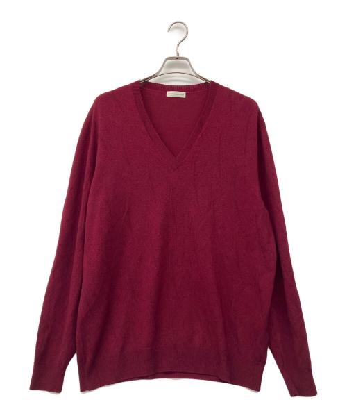 ETRO（エトロ）ETRO (エトロ) 薄手ニット ワインレッド サイズ:2XLの古着・服飾アイテム