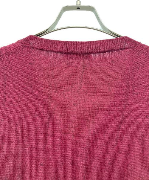 ETRO（エトロ）ETRO (エトロ) 薄手ニット ワインレッド サイズ:2XLの古着・服飾アイテム