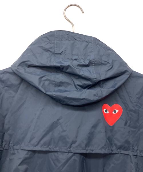 K-WAY（ケイウェイ）K-way (ケイウェイ) PLAY COMME des GARCONS (プレイコムデギャルソン) K-WAY FULL ZIP NAVY ネイビー サイズ:Lの古着・服飾アイテム