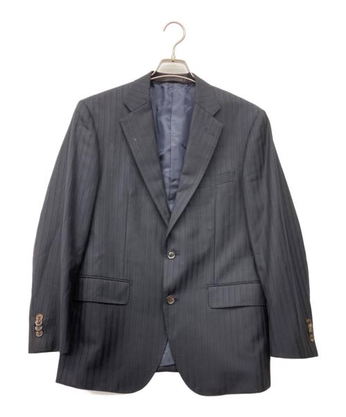 ERMENEGILDO ZEGNA（エルメネジルド・ゼニア）Ermenegildo Zegna (エルメネジルド・ゼニア) 2Bジャケット ネイビー サイズ:A4の古着・服飾アイテム