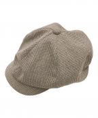 CALEEキャリー）の古着「キャスケット」｜ベージュ