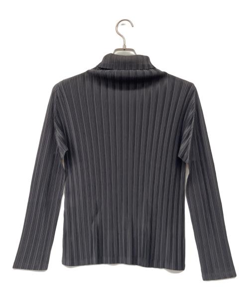 PLEATS PLEASE（プリーツプリーズ）PLEATS PLEASE (プリーツプリーズ) プリーツカットソー グレー サイズ:03の古着・服飾アイテム