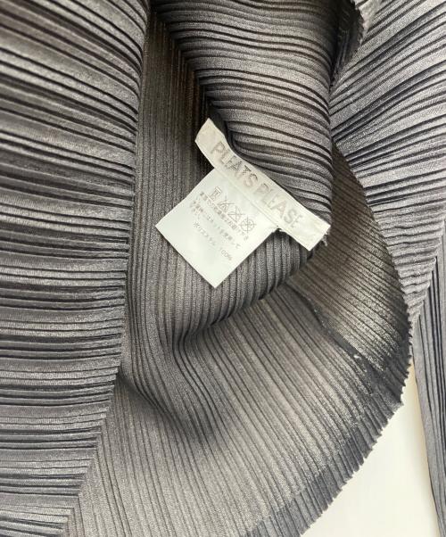 PLEATS PLEASE（プリーツプリーズ）PLEATS PLEASE (プリーツプリーズ) プリーツカットソー グレー サイズ:03の古着・服飾アイテム