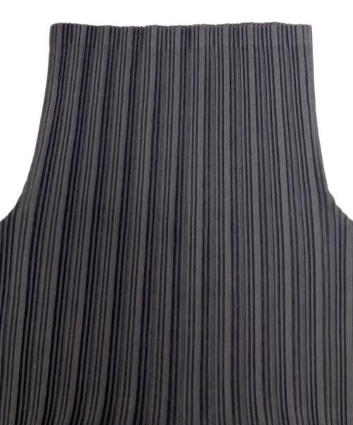 PLEATS PLEASE（プリーツプリーズ）PLEATS PLEASE (プリーツプリーズ) プリーツカットソー グレー サイズ:03の古着・服飾アイテム