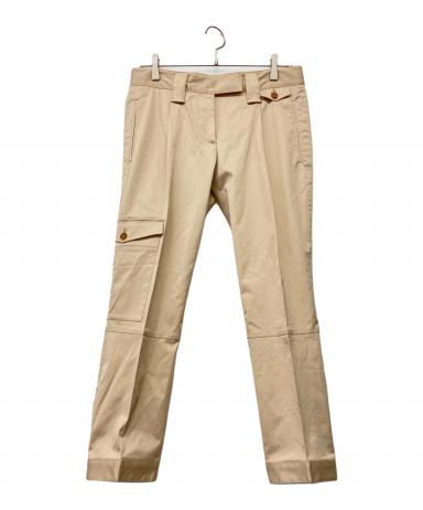 中古・古着通販】PRADA (プラダ) パンツ ベージュ サイズ:40｜ブランド