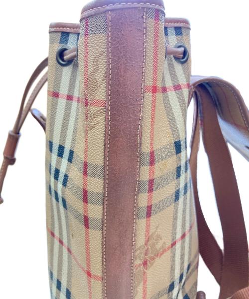 Burberry's（バーバリー）Burberry's (バーバリー) リュック ブラウンの古着・服飾アイテム