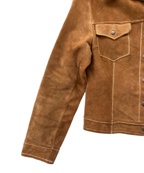 PIONEER WEAR（パイオニアウェア）Pioneer Wear (パイオニアウェア) レザージャケット ブラウン サイズ:10の古着・服飾アイテム