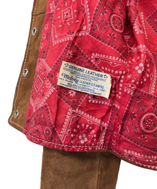 PIONEER WEAR（パイオニアウェア）Pioneer Wear (パイオニアウェア) レザージャケット ブラウン サイズ:10の古着・服飾アイテム