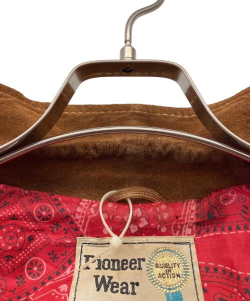 PIONEER WEAR（パイオニアウェア）Pioneer Wear (パイオニアウェア) レザージャケット ブラウン サイズ:10の古着・服飾アイテム