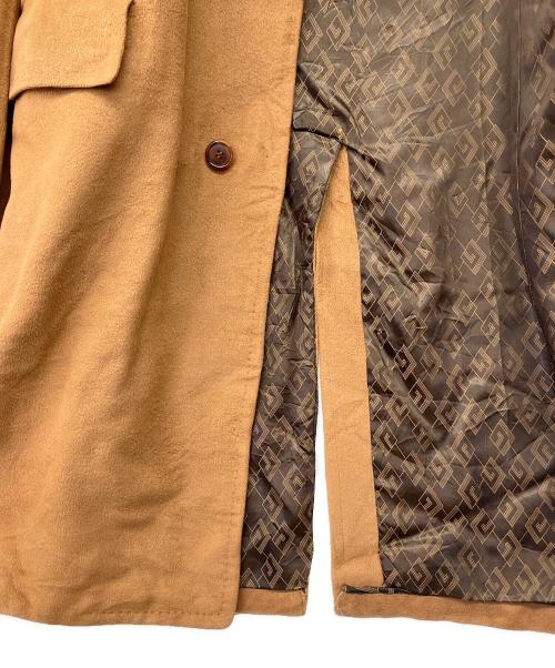 Carson Pirie Scott（カーソン ピリー スコット）Carson Pirie Scott (カーソン ピリー スコット) カシミヤコート ブラウン サイズ:不明の古着・服飾アイテム