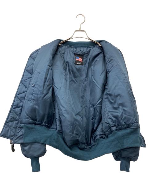 GREENBRIER（グリーンブライヤー）GREENBRIER (グリーンブライヤー) MA-1ジャケット ネイビー サイズ:Lの古着・服飾アイテム