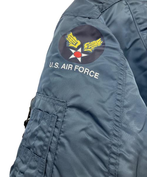 GREENBRIER（グリーンブライヤー）GREENBRIER (グリーンブライヤー) MA-1ジャケット ネイビー サイズ:Lの古着・服飾アイテム