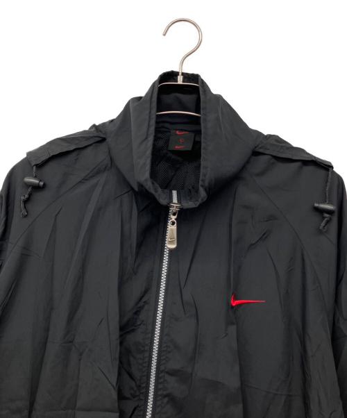 NIKE（ナイキ）NIKE (ナイキ) 90'sバイカラーナイロンジャケット ブラック×グレー サイズ:Lの古着・服飾アイテム