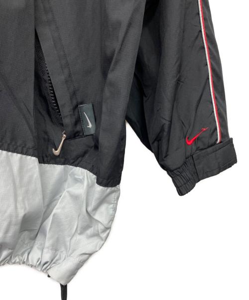 NIKE（ナイキ）NIKE (ナイキ) 90'sバイカラーナイロンジャケット ブラック×グレー サイズ:Lの古着・服飾アイテム