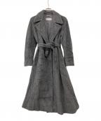 MaxMaraマックスマーラ）の古着「90's MANTELLO カシミヤ混ベルテッドコート」｜グレー
