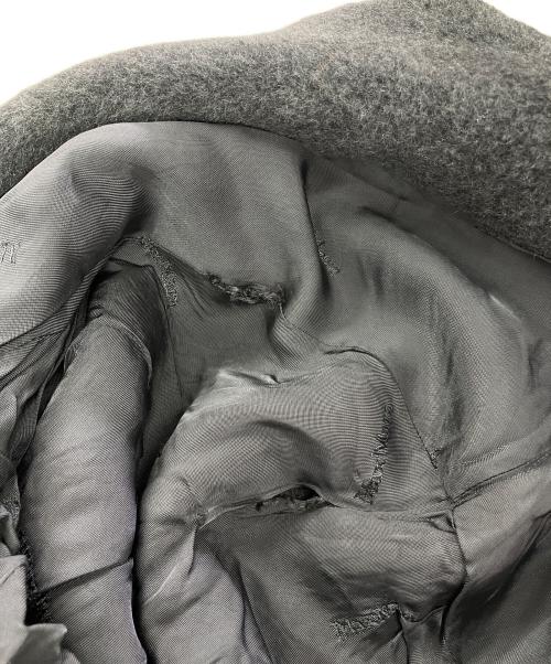 MaxMara（マックスマーラ）MaxMara (マックスマーラ) 90's MANTELLO カシミヤ混ベルテッドコート グレー サイズ:8の古着・服飾アイテム