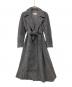 MaxMara（マックスマーラ）の古着「90's MANTELLO カシミヤ混ベルテッドコート」｜グレー