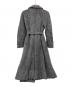 MaxMara (マックスマーラ) 90's MANTELLO カシミヤ混ベルテッドコート グレー サイズ:8：50000円