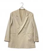Adam et Ropeアダム エ ロペ）の古着「ダブルブレストジャケット」｜ベージュ