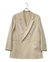 Adam et Rope（アダム エ ロペ）の古着「ダブルブレストジャケット」｜ベージュ