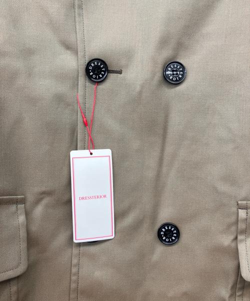 DRESSTERIOR（ドレステリア）DRESSTERIOR (ドレステリア) ウールギャバジン アルスターコート オリーブ サイズ:M 未使用品の古着・服飾アイテム