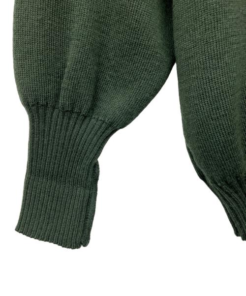 Burberry's（バーバリー）Burberry's (バーバリー) 厚手ニット グリーン サイズ:Lの古着・服飾アイテム