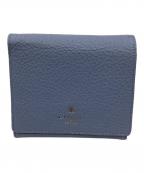 LANVIN en Bleuランバンオンブルー）の古着「2つ折り財布」｜ブルー