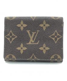 LOUIS VUITTON（ルイ ヴィトン）の古着「アンヴェロップ・カルト・ドゥ・ヴィジット」｜ブラウン