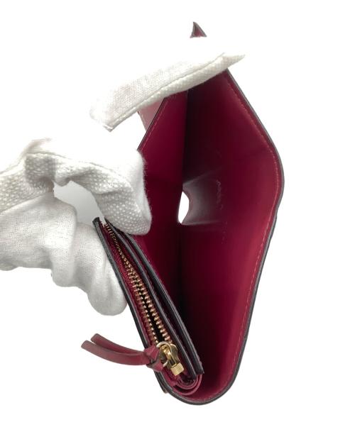 LOUIS VUITTON（ルイ ヴィトン）LOUIS VUITTON (ルイ ヴィトン) ポルトフォイユ フロール ブラウン×ピンクの古着・服飾アイテム