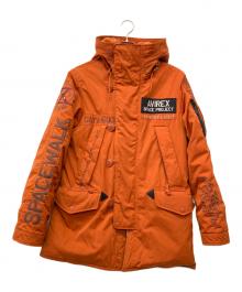 AVIREX（アヴィレックス）の古着「N-3B フライトジャケット」｜オレンジ